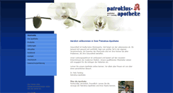 Desktop Screenshot of patroklus-apotheke.de